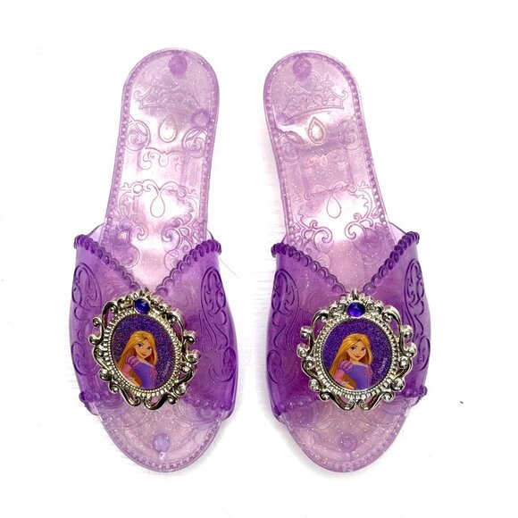 Jakks Pacific Disney Princess Rapunzel Pretend Play Dress Up Costume Shoes 7" - Picture 6 of 8